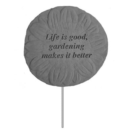 Kay Berry Garden Stake-Life Is Good- Gardening. KA313629